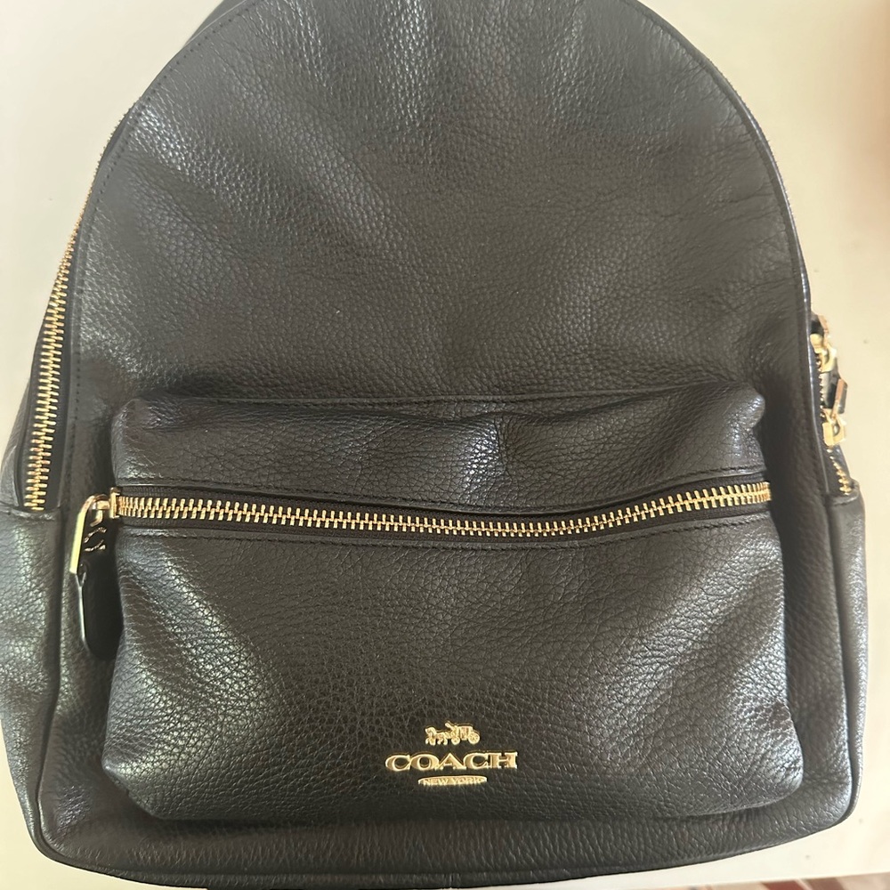 Authentic coach backpack purse. Great staple to your wardrobe.
